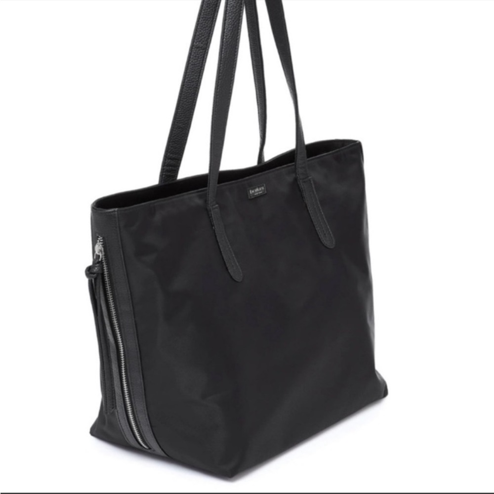Botkier New York Bond Black Nylon Tote Carry All Bag - Picture 6 of 15